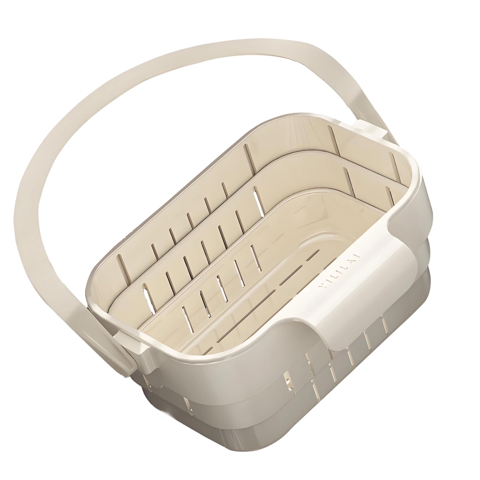 Hsyzygian Expandable Foldable Sink Hanging Drain Basket Strainer Colander for Kitchen Space Saving Storage Drying Fruit Vegetables Foldable Colander