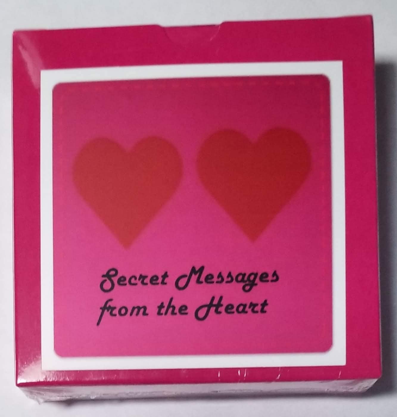 Amazon.com: Secret Messages from The Heart: A 72 Card Message Oracle Deck,  Black : Toys & Games