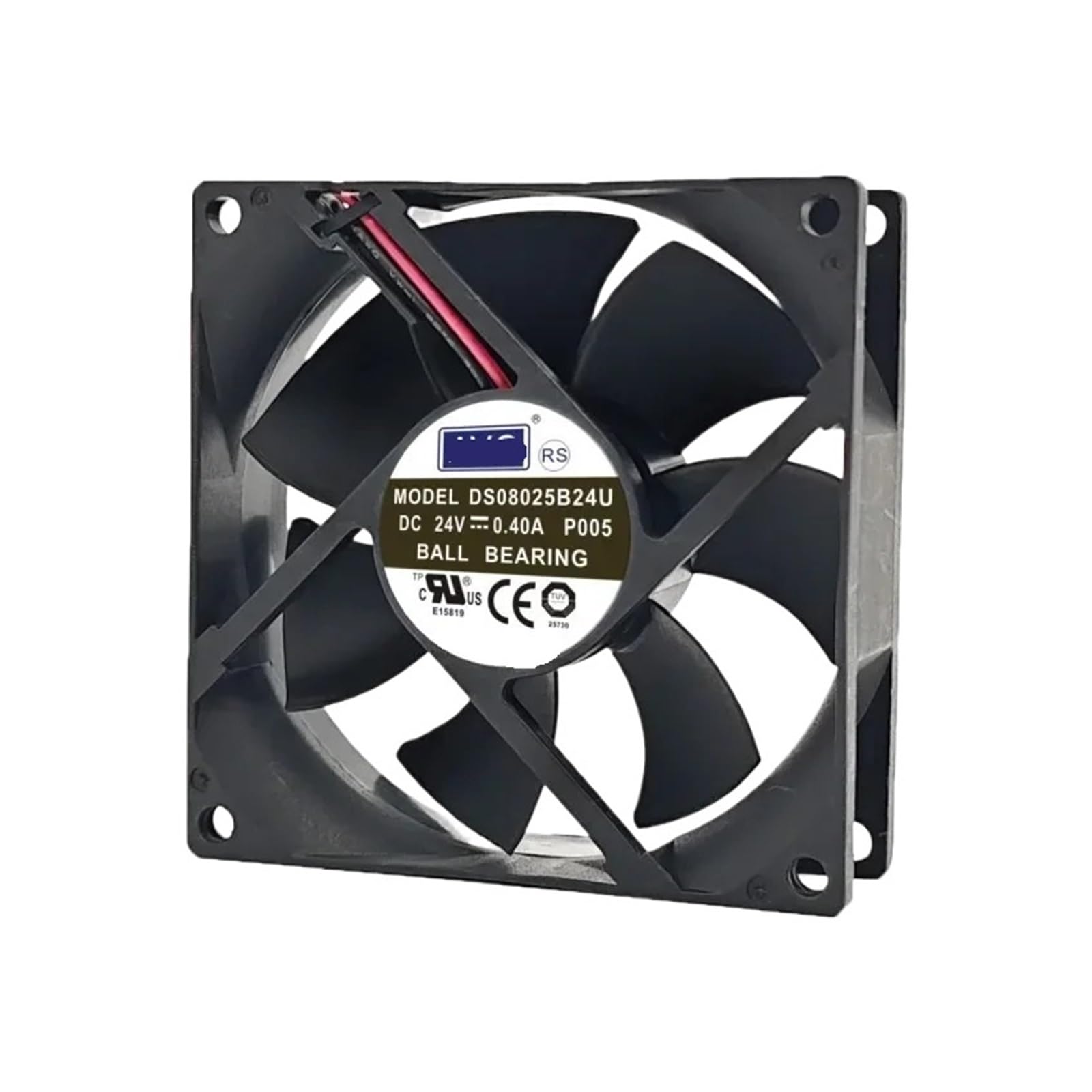 VSPPJYFG DA08025B24U 80x80x25mm DC 24V 0.40A Industrial Cooling Fan
