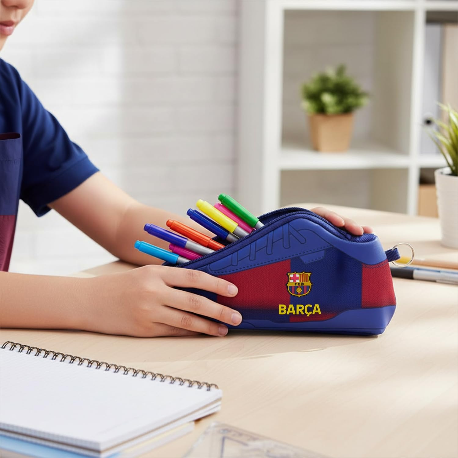 Neceser FC Barcelona, Libretras Barça o Carpesanos Diseño Único – Material Escolar FBarça Licencia Oficial Tmprada 25/26