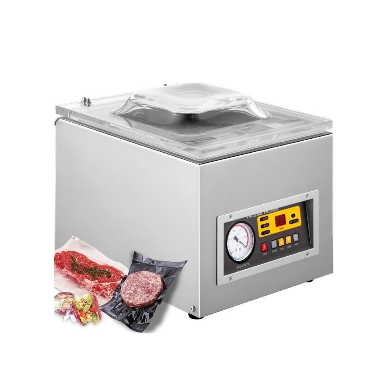 DZ-260S - Machine d'emballage sous vide alimentaire, scelleuse sous vide de cuisine, conserver la viande dans des sacs