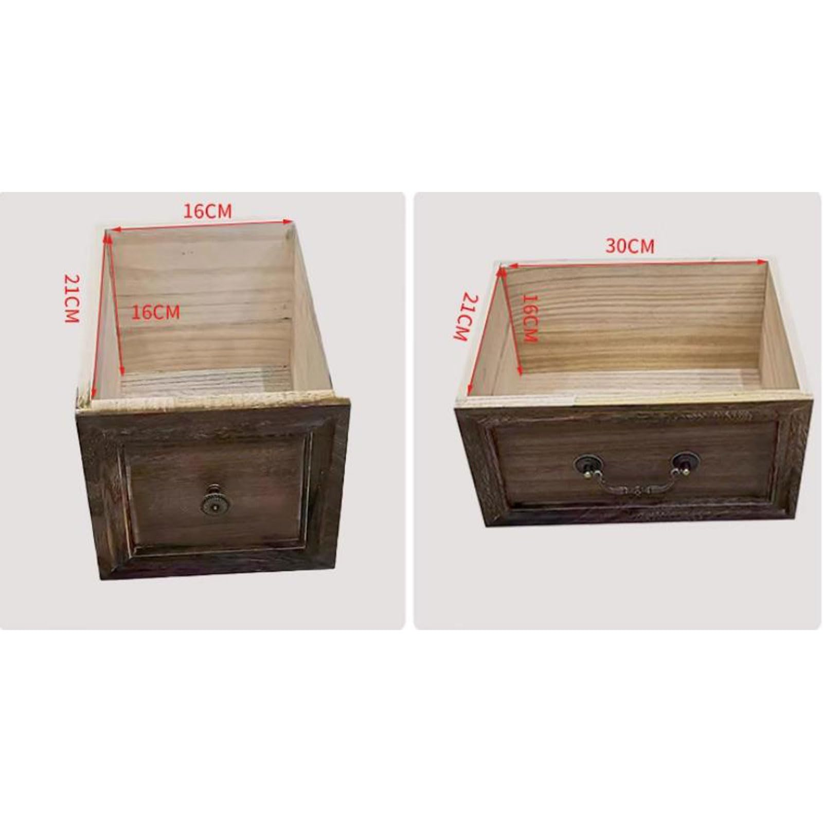 Consola de Entrada con 3 cajones, Cómoda de Madera Maciza con estantes, Mesa de recibidor, Mueble de almacenaje, Mesa Auxiliar para sofá, Mueble Bar