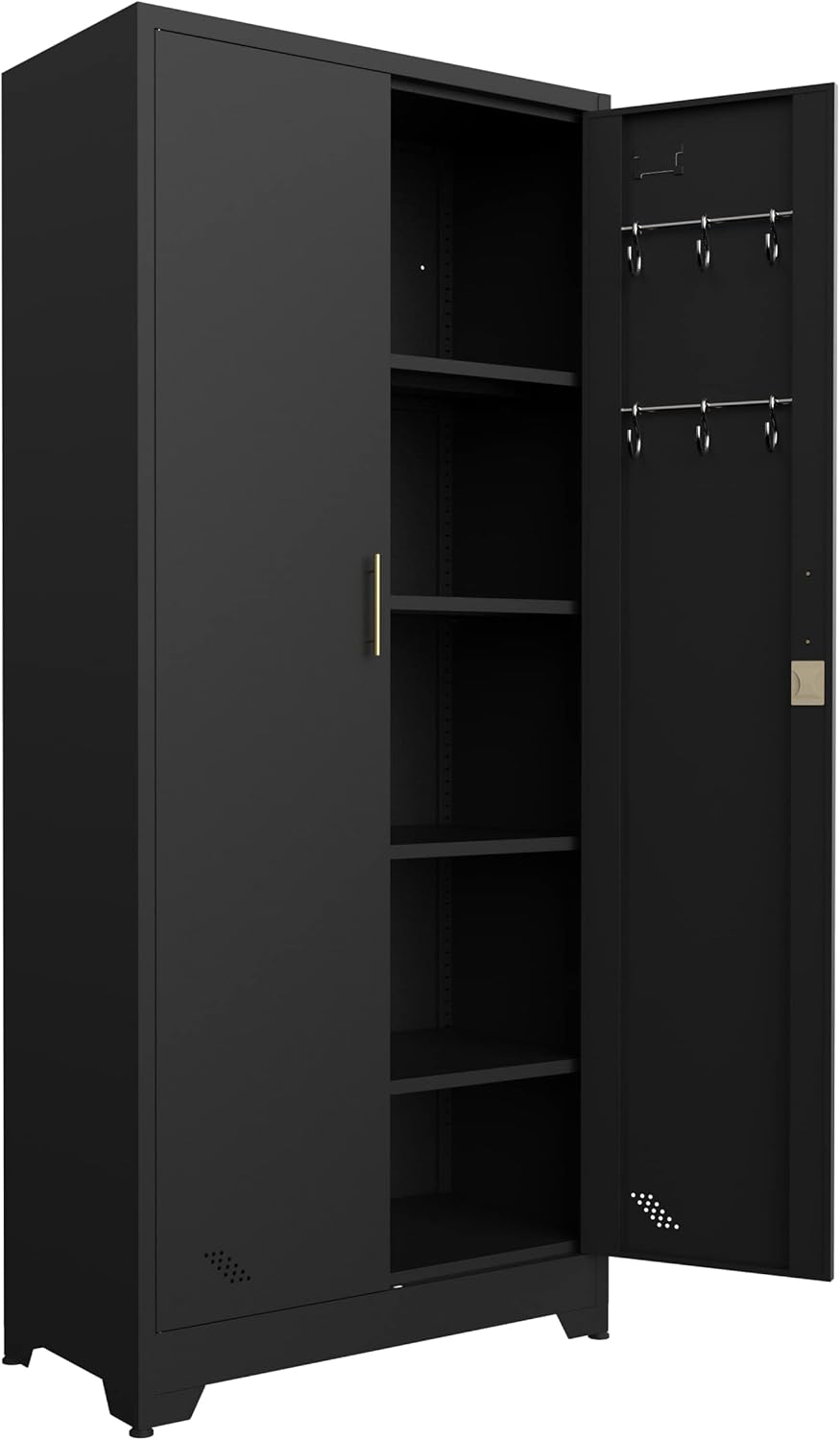 Metal Storage with Doors and