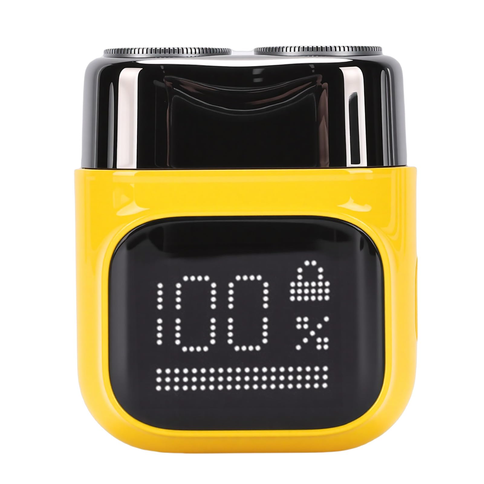 Sxhlseller Regolabarba Elettrico, Rasoio Impermeabile per Barba e Baffi con Display LCD, Kit Ricaricabile per Toelettatura da Uomo con Lavaggio Completo del Corpo, per Uso Domestico in Viaggio