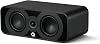 Q ACOUSTICS 5090 Centre Speaker Satin Black - 2 x 4.5 Mid/Bass Driver, 1 x 1 Tweeter - TV Speakers for Surround Sound System - Vinyl Record Player Speakers Hifi, Gaming PC Speakers