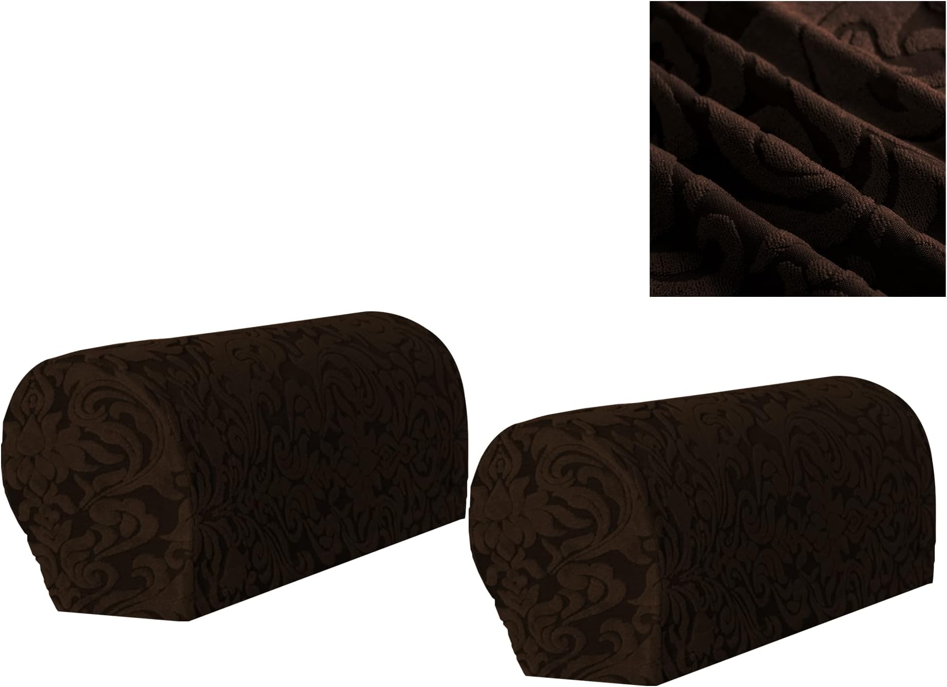 Divono 2pcs Arm Rest Covers For Couches,Couch Arm Protectors,Sofa Arm