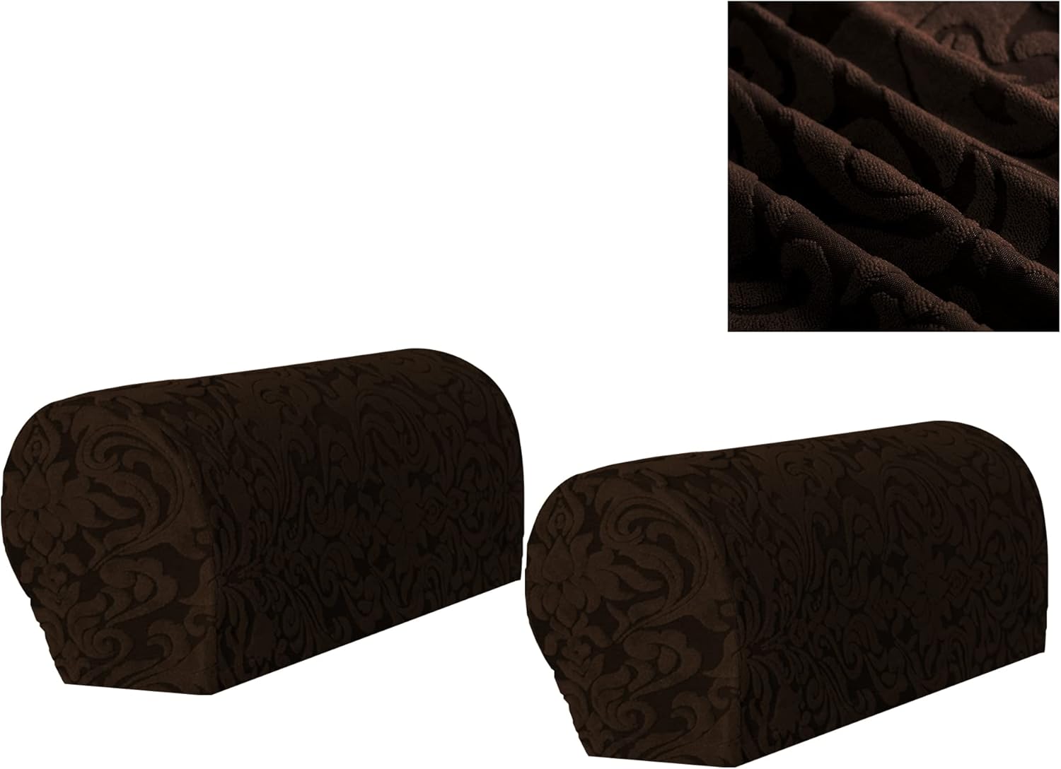 Kaket 2 PCS Arm Rest Covers Sofa, Chair Arm Protectors Stretch, Sofa