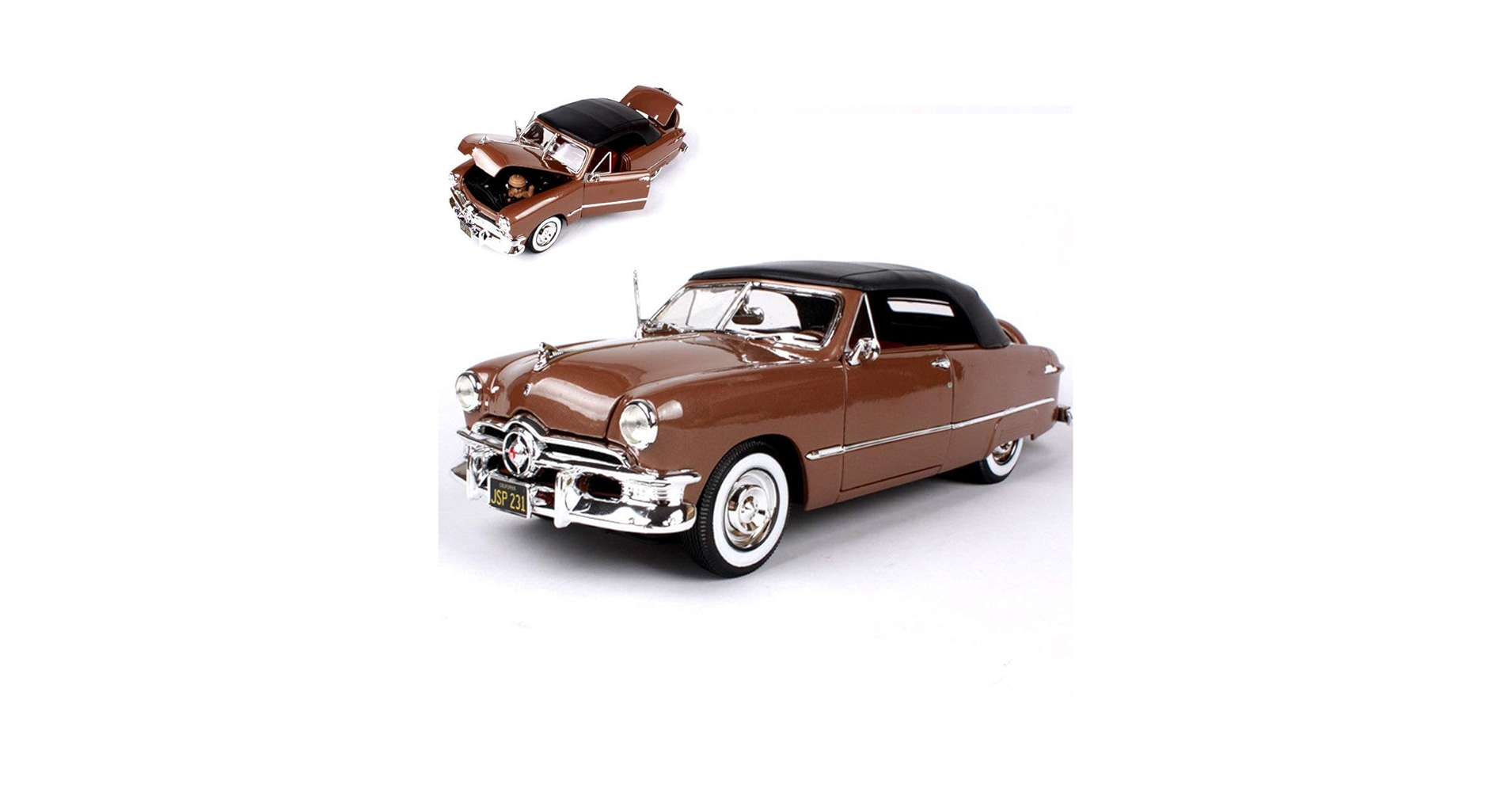 飾り台ミニチュアカーThe Classic Cars of the 50's Buy Gold Brass Miniature Vintage Car Set for Home Decors