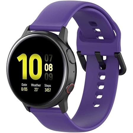 Amazon.com: Correa con funda para Samsung Galaxy Watch Active 2 1.575 in,  S, Marino : Celulares y Accesorios