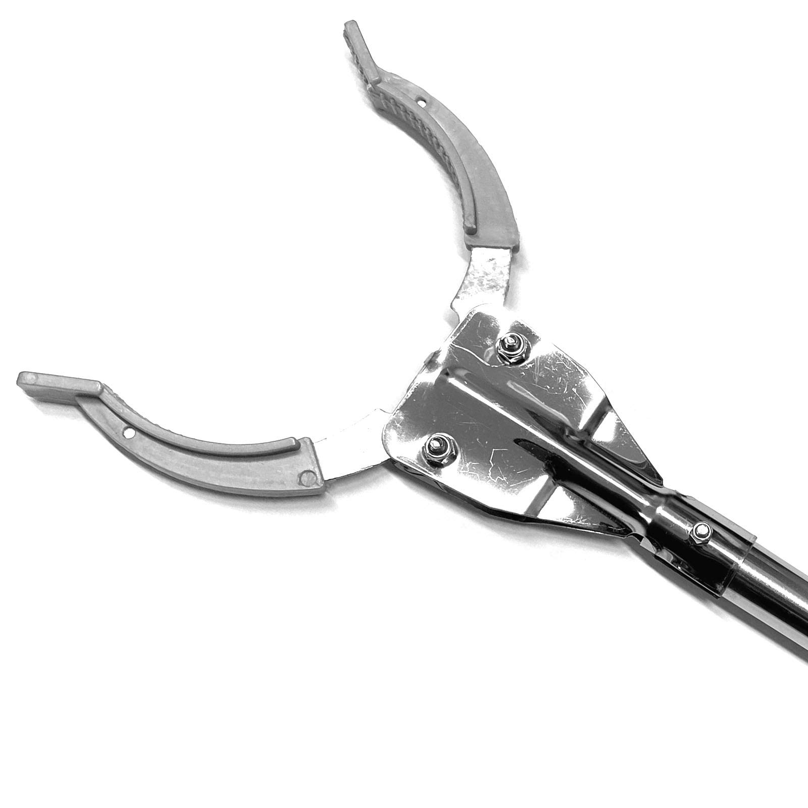 HAC24 8er Set Greifzange Müllzange Metall Greifhilfe Abfall Müll 90cm Greifer Greifarm Müllsammler Müllgreifer Abfallgreifer