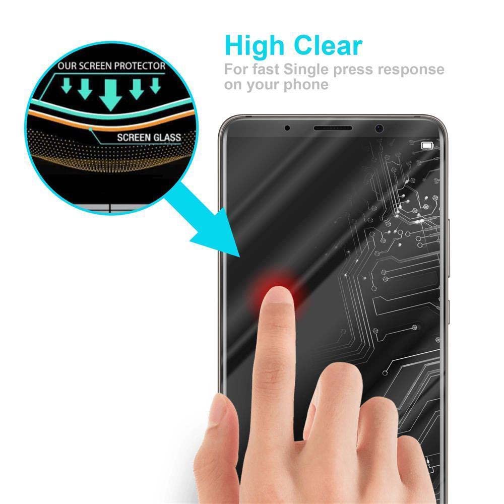 Pellicola Protettiva Per Honor 10 In Trasparente Con Nero