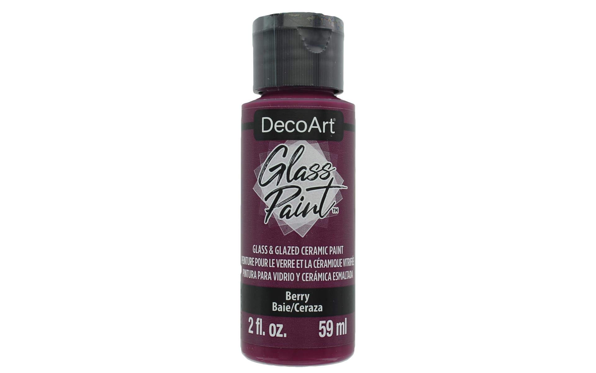 Decoart Berry Glass Paint - 2Oz.