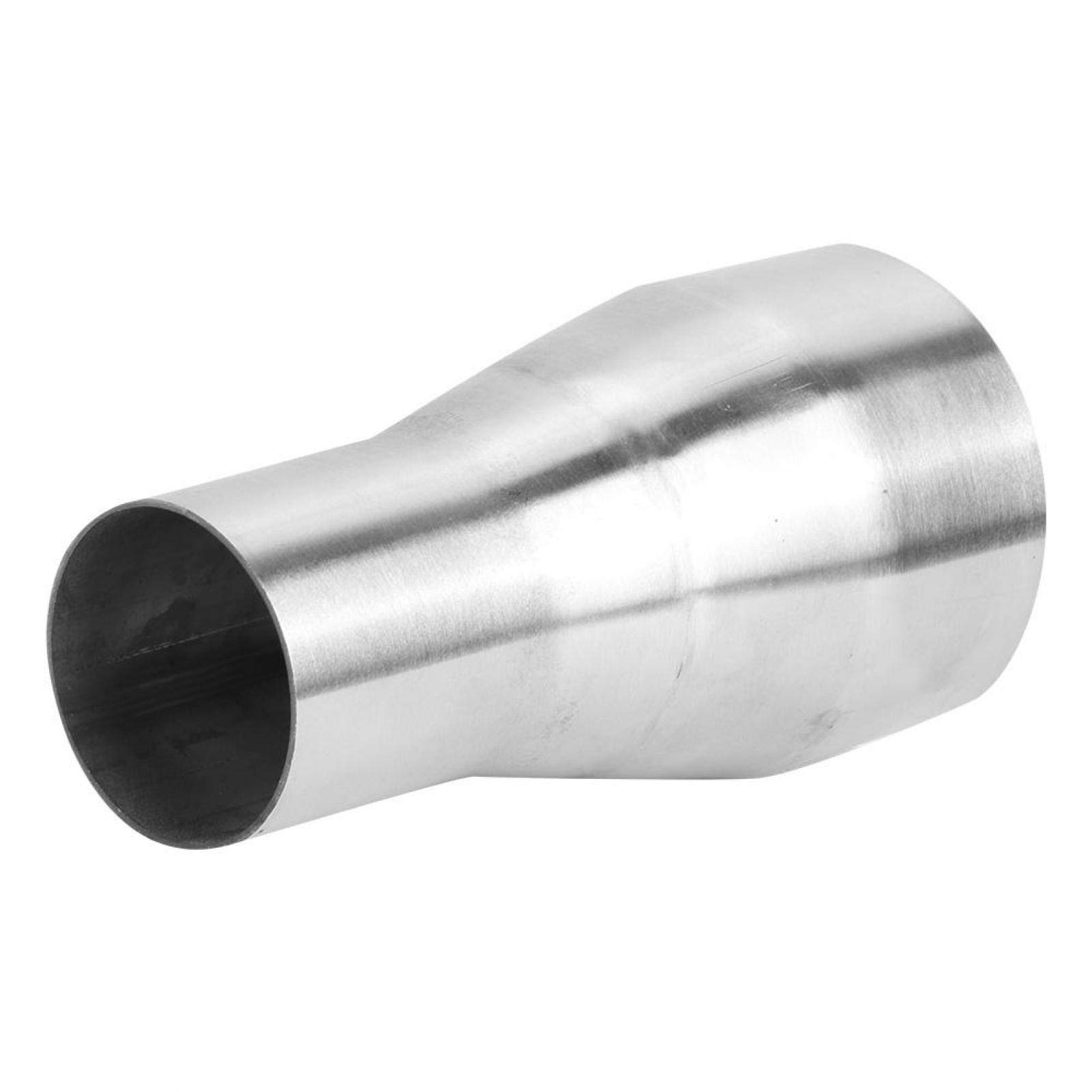 Adattatore per tubo di scarico, connettore per tubo di scarico in acciaio inossidabile Adattatore per tubo di scarico universale per parte modificata per auto(51-76MM)