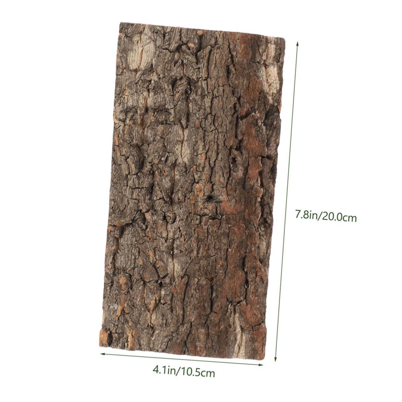 POPETPOP 4pcs Fish Tank Landscaping Background Bark Guinea Pig Cage Brick Aquarium Background Fake Tree Bark Reptile Fish Tank Decorations Tortoise Pond Ladder for Frogs Natural Cork Bark