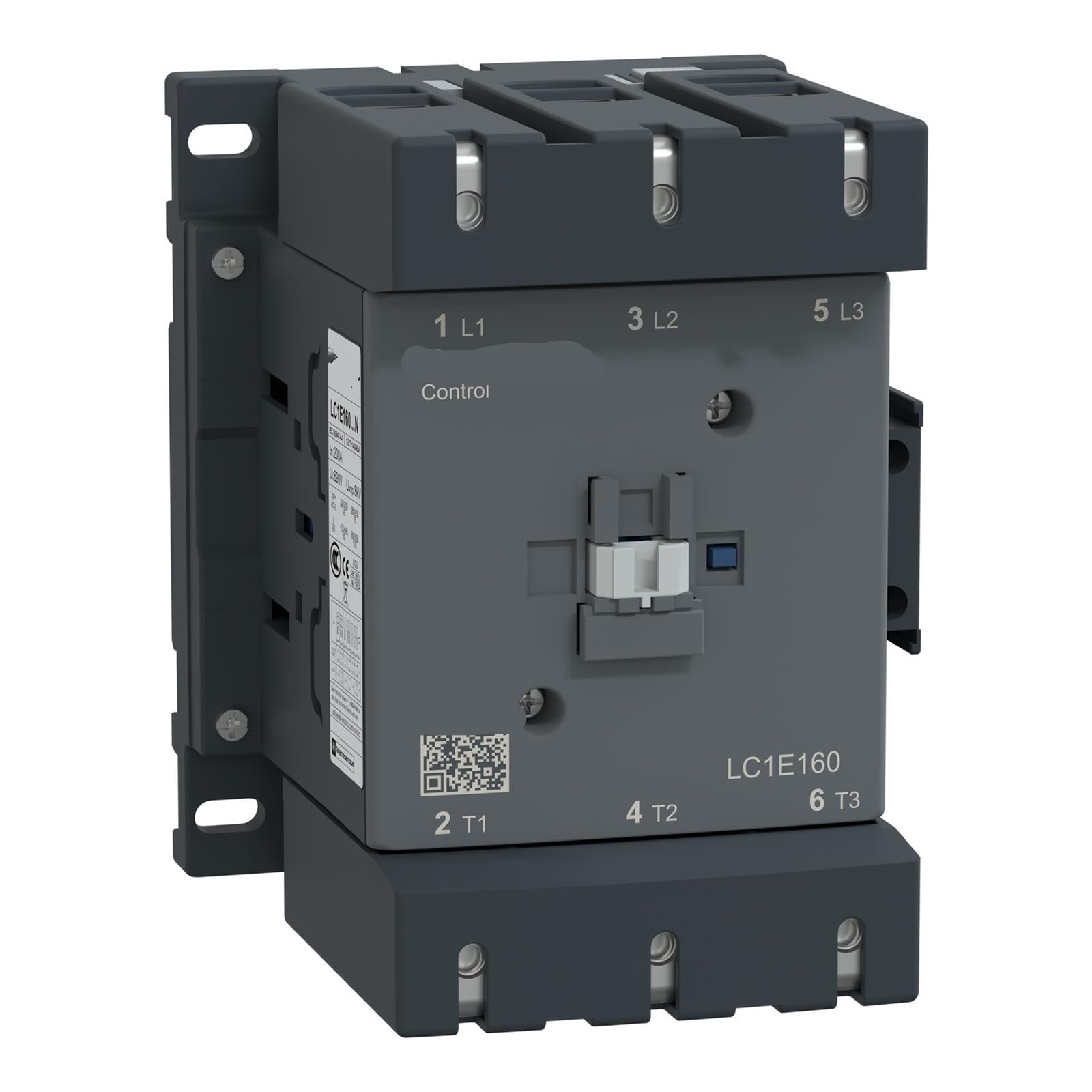 Wqgqpxob One Color Lc1e160q5n Contactor 1No+1Nc 160A 380Vac 3P