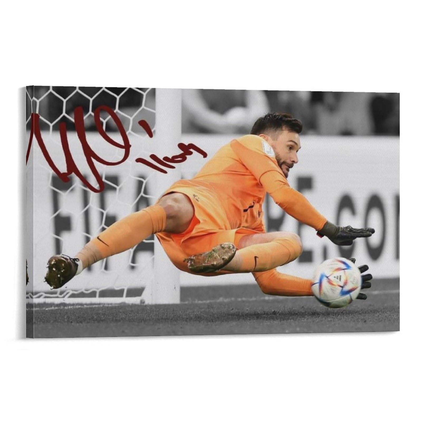 FCOIN Hugo Lloris Canvas Poster Canvas Art Poster And Wall Art Picture Print Modern Family Decor Posters 20x30inch(50x75cm)