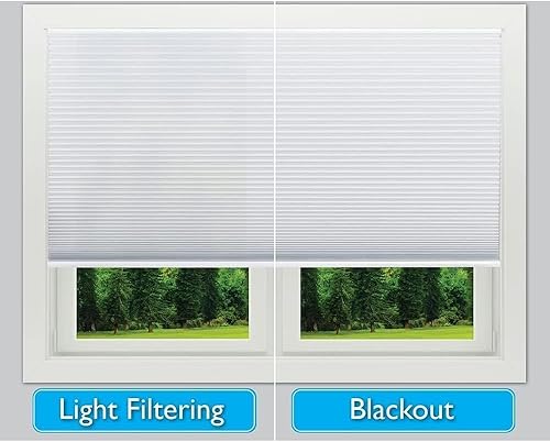 Miniatura 9 de Elevación fácil Embellecedor para el hogar de 916 pulgadas Cortina celular que bloquea el sol sin cordón 3511458