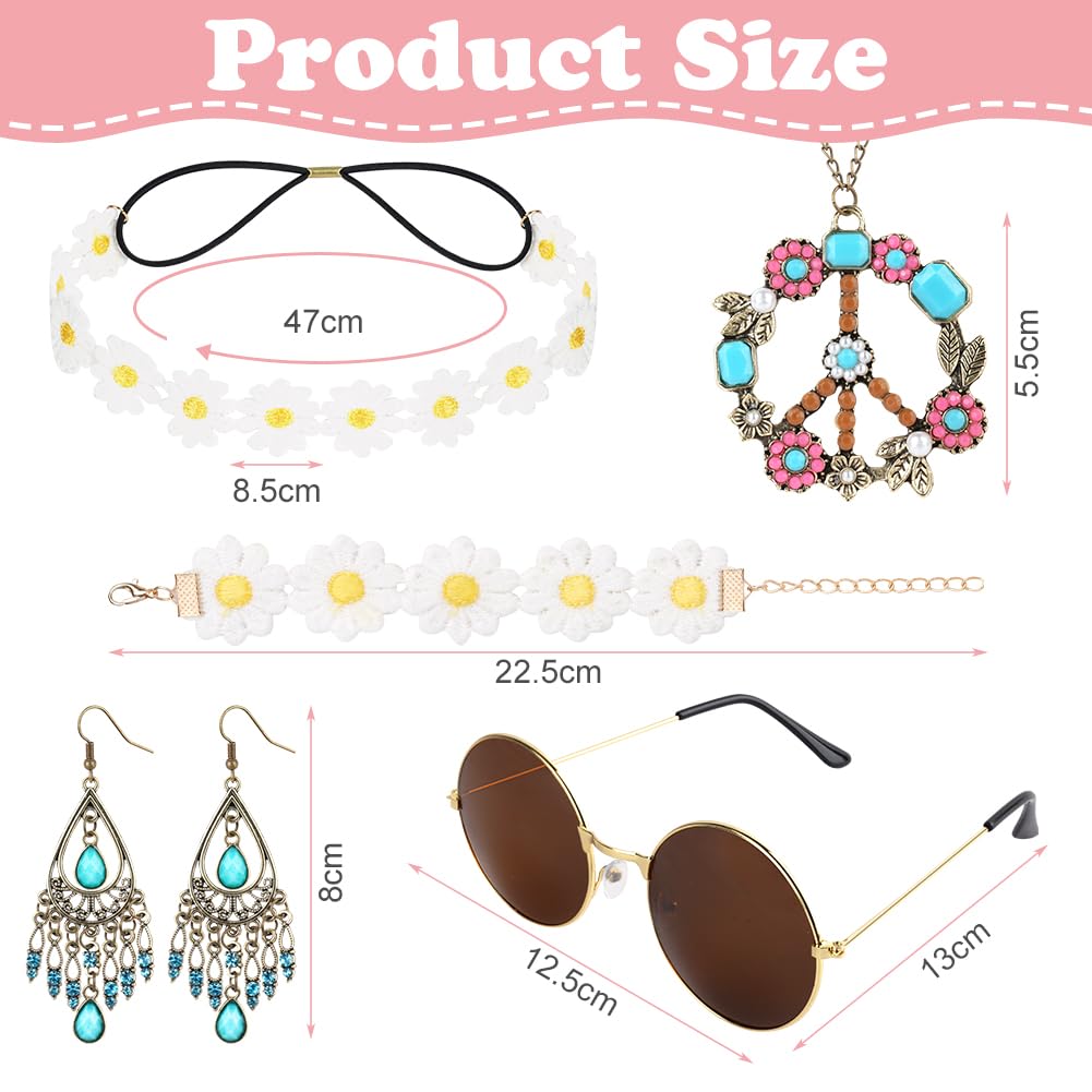 AOOWU Hippie Accessories Set - Image 2