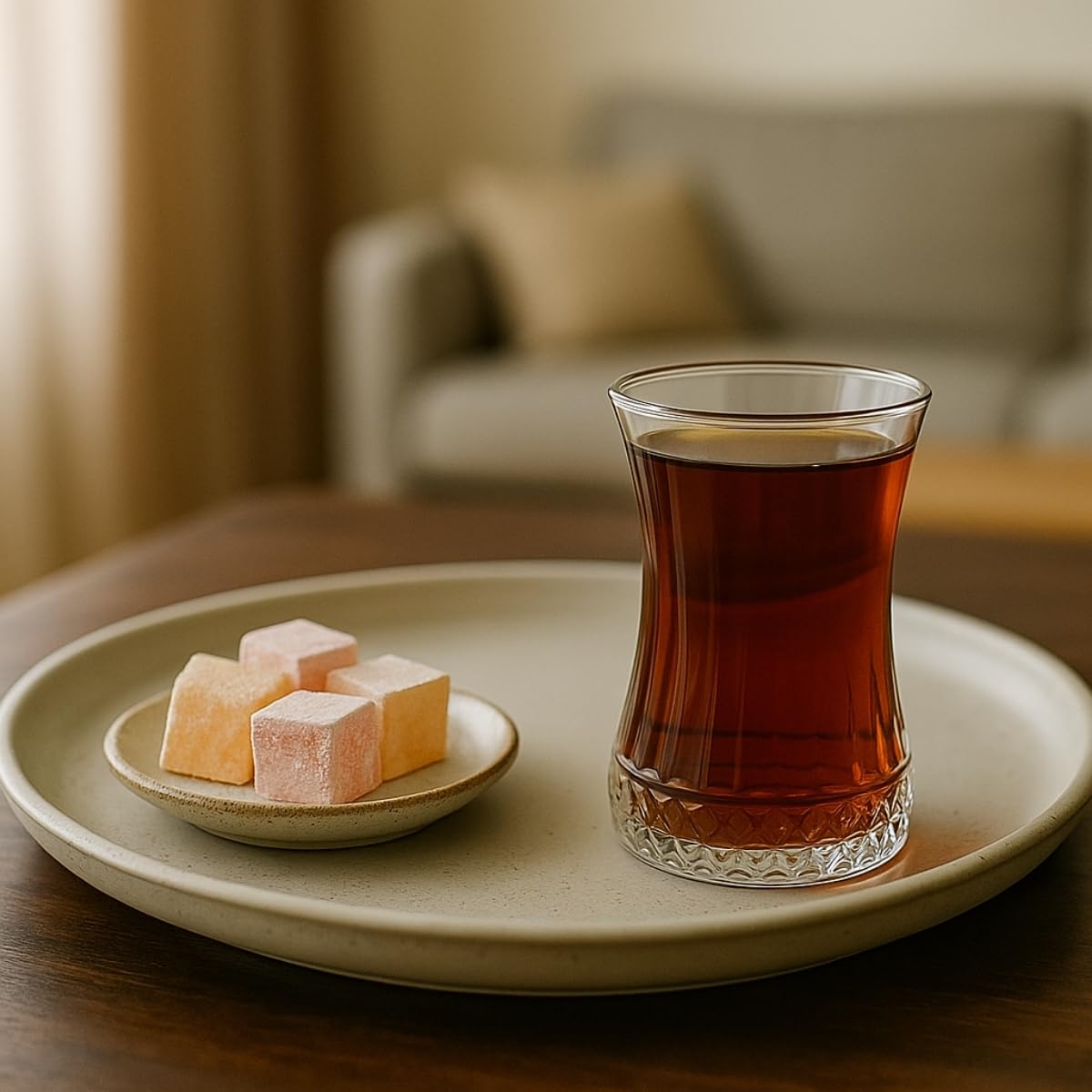 6’lı Kristal Desenli Cam Çay Bardağı Seti – 160 ml İnce Belli Modern Tasarım – Isıya Dayanıklı Cam Bardak – Şık ve Zarif Sunum İçin Çay ve Kahve Bardağı