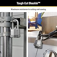 Vista 3 de Master Lock M1XDLF Magnum - Candado resistente con llave, 1 paquete