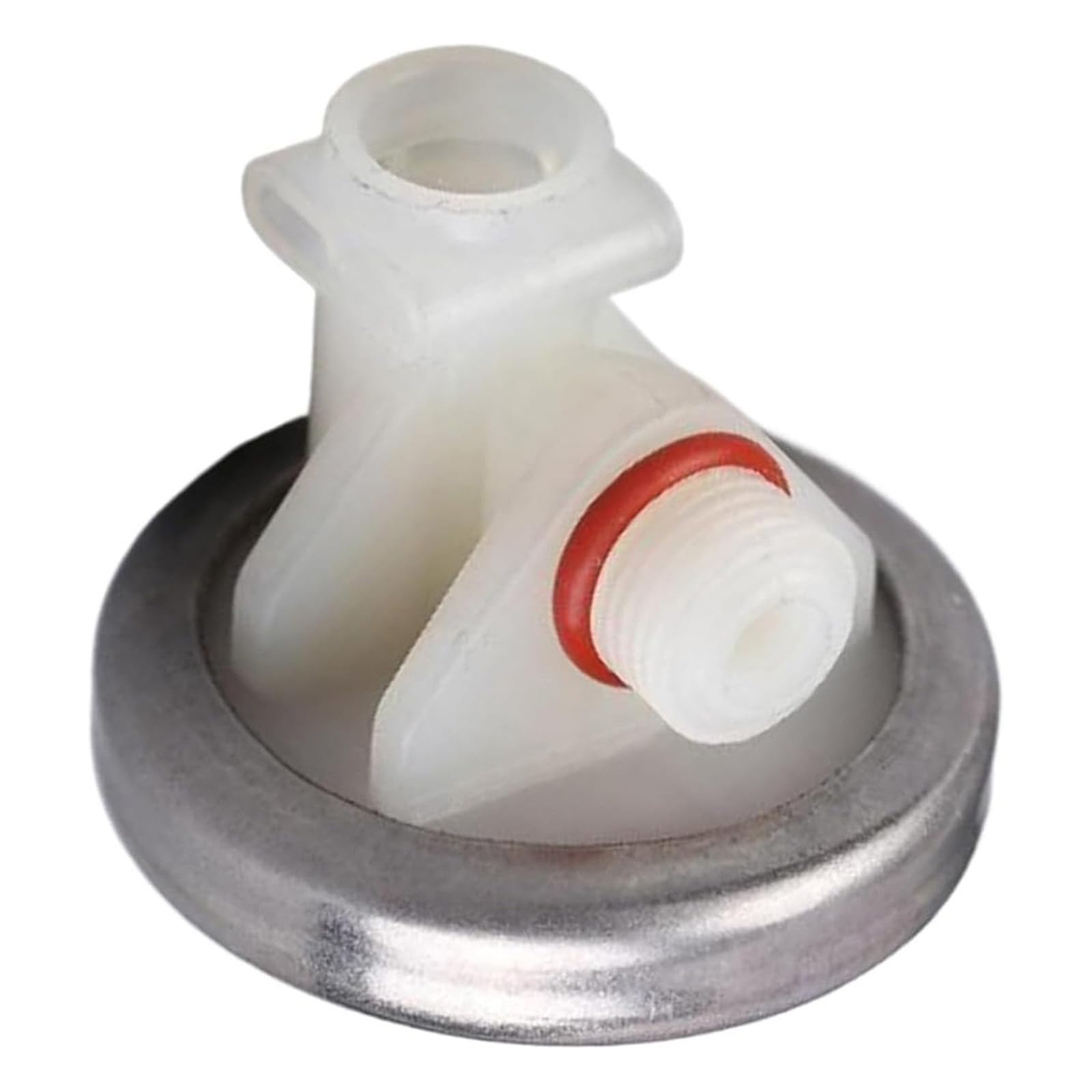 Piceioep Automatic Coffee Machine Pressure Regulator D4 to G1 / 8 for Stable Water Flows Durability Beverage Making Accessories