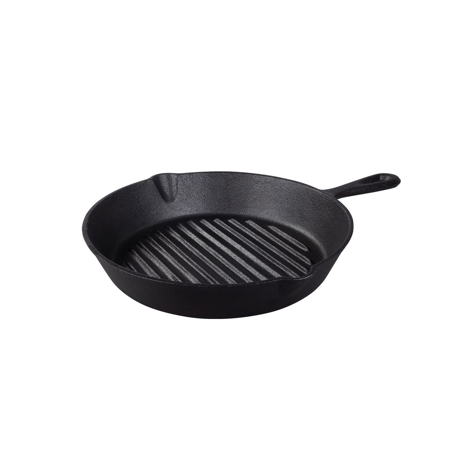 TramontinaGriddle Pan 26cm (1.65l) Pre-Seasoned Cast Iron