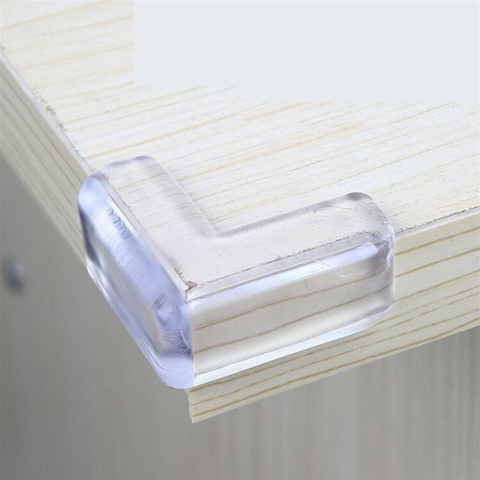Protectores de Esquinas para mesas, Seguridad Infantil, 10 Unidades, Funda Protectora de Silicona Transparente esférica anticolisión.