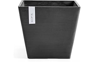 Ecopots Rotterdam Modern Square Outdoor Planter