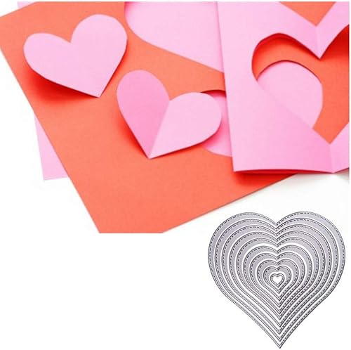 Miniatura 5 de 25 herramientas de relieve, 3 formas diferentes de troqueles de corte, moldes de plantilla de metal para hacer tarjetas, álbumes de recortes,