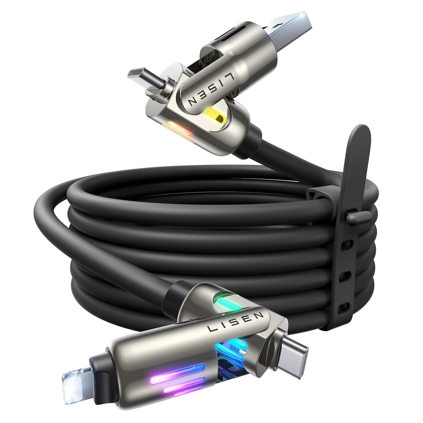 LISEN Chubby 4 in 1 Charging Cable