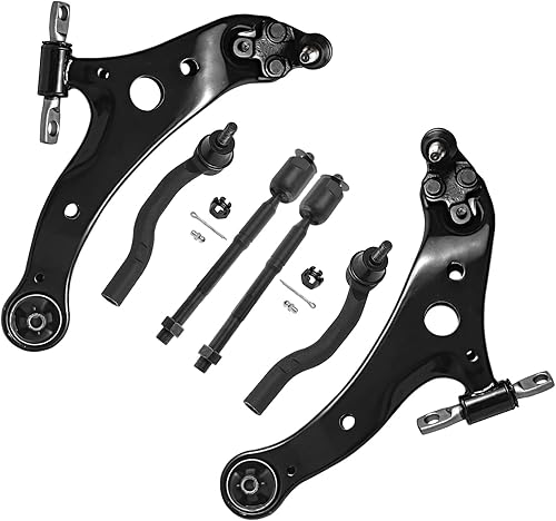 Miniatura 291 de Detroit Axle - Kit de brazos de control AWD para cargador Chrysler 300 Dodge Challenger Magnum, 2 brazos de control superiores delanteros con rótula