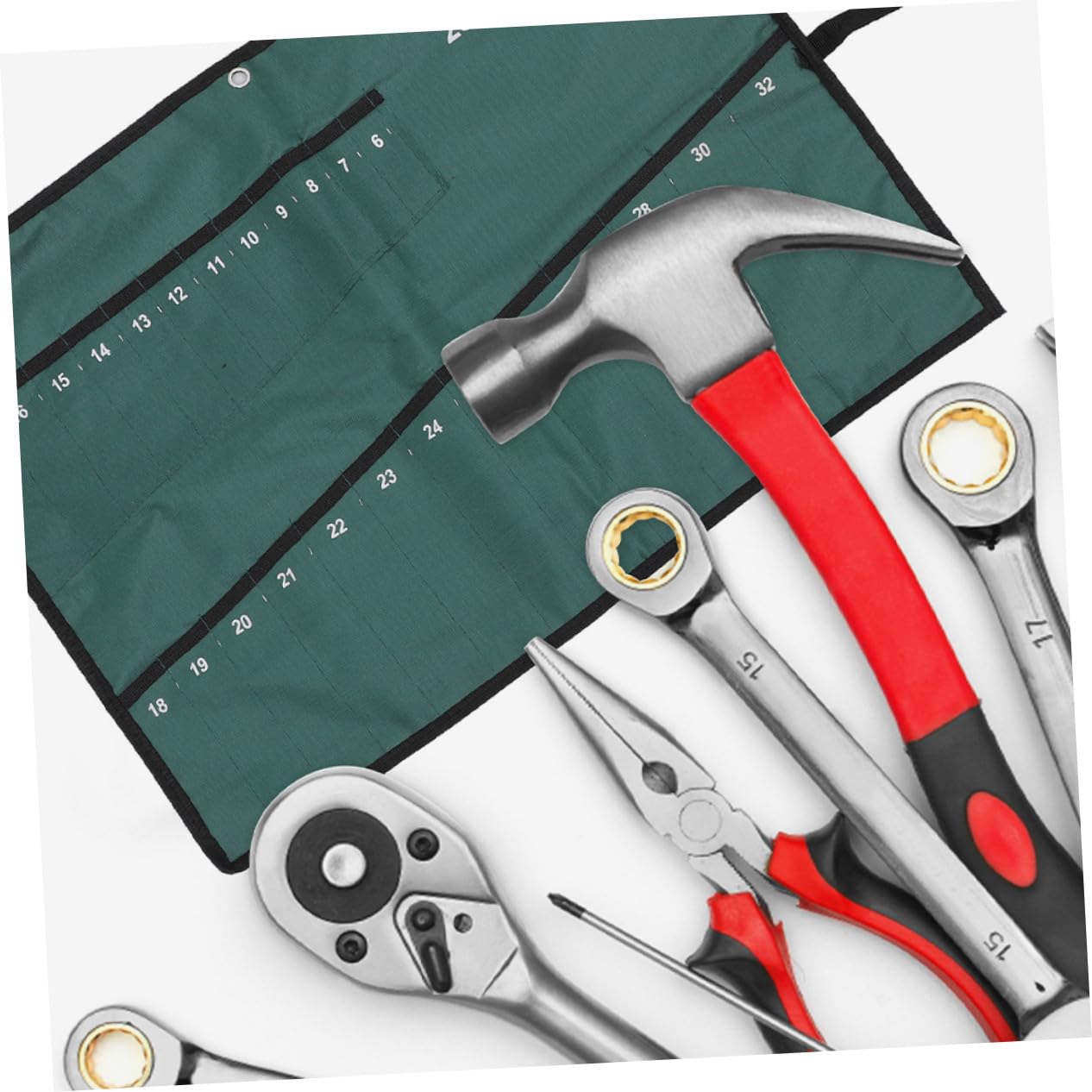 Pochette à Outils Compacte en Tissu Oxford pour Clés, Lot de 2