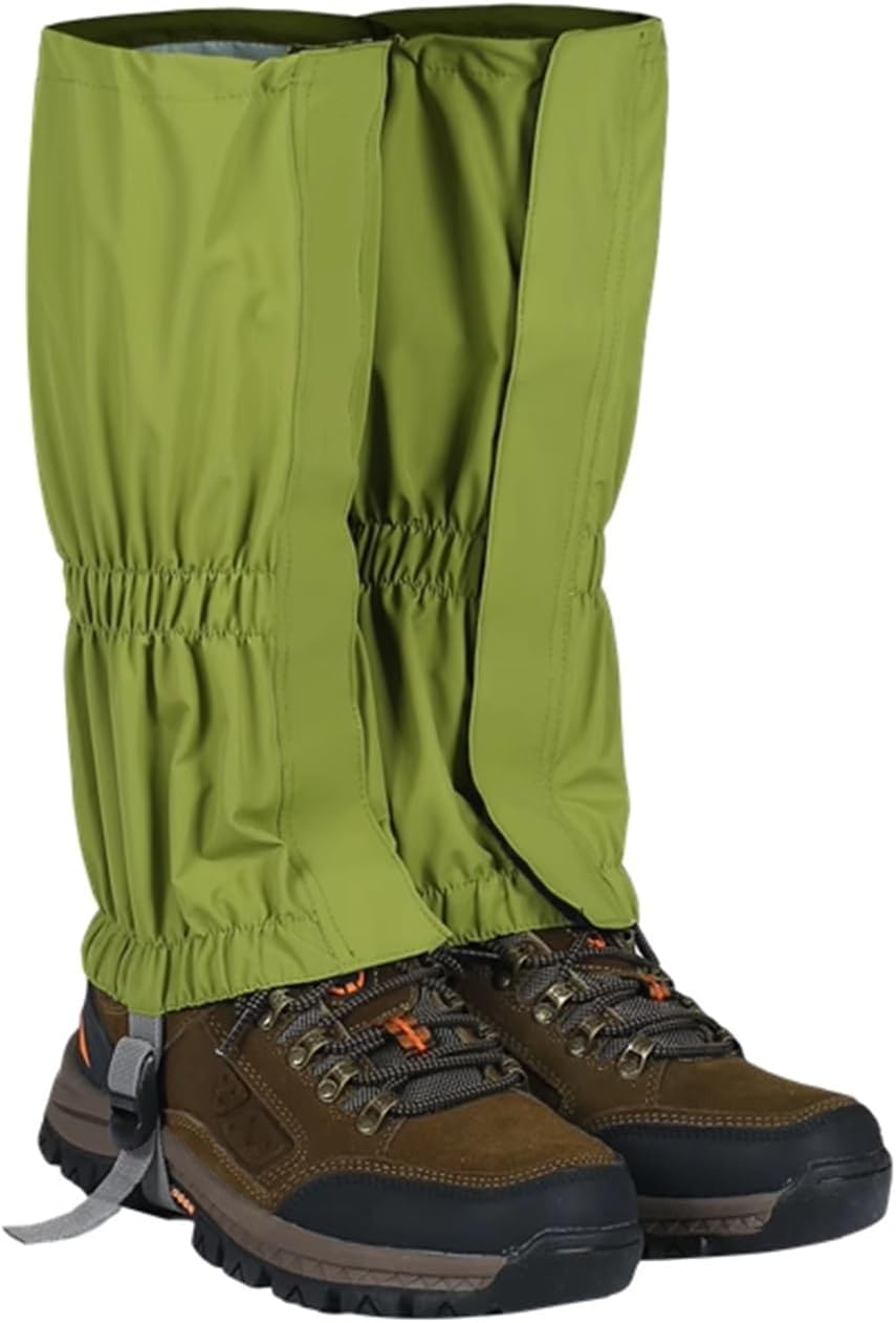 Leg Gaiters,A Pair of Adjustable Hiking Shoe Covers,Breathable Snow Boot Gaiters,Suitable for Walking Skiing Camping
