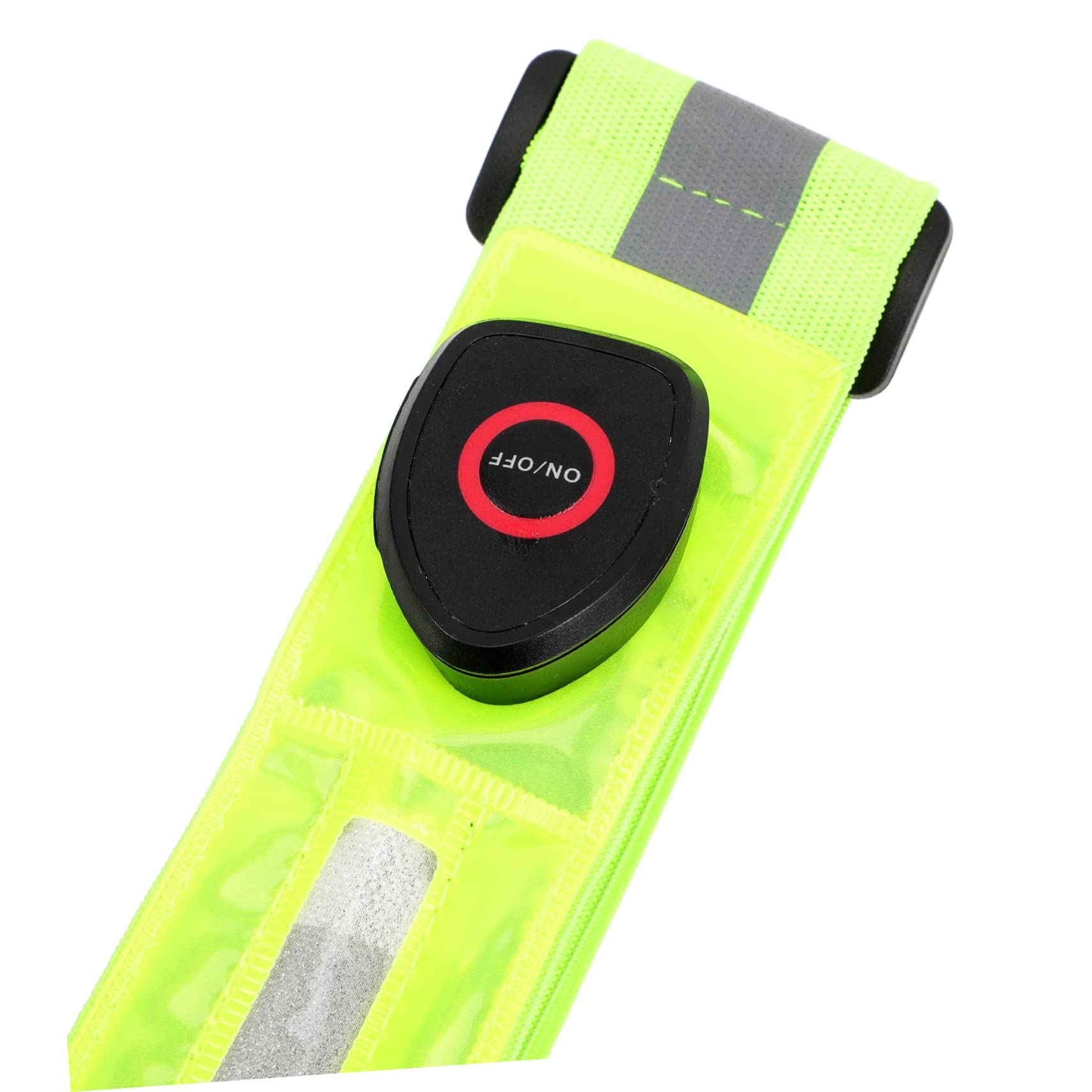 ibasenice Ceinture de Course Réfléchissante LED Bandes Lumineuses Rechargeables pour Activités Nocturnes Équipement de Sécurité Hautement Visible pour Jogging et Randonnée