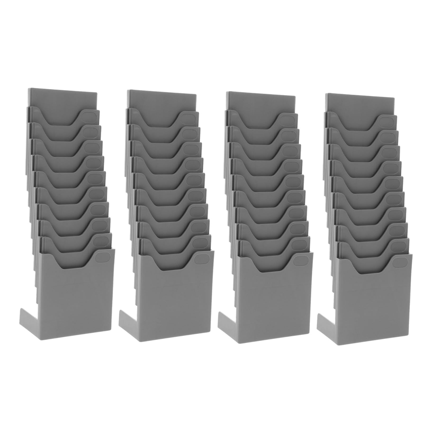 Porte-cartes en plastique Operitacx avec 24 fentes pour gestion de pointage efficace