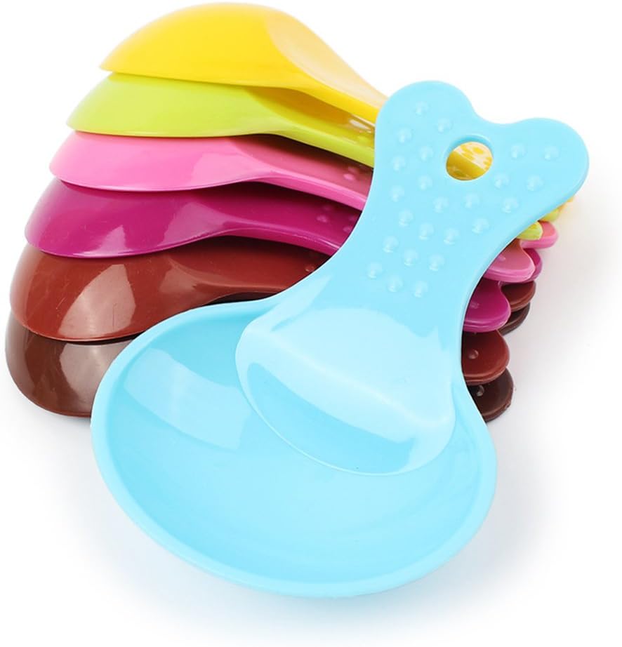 SEPTDANER Pet Food Scoop Candy Color Small Dog Food Shovel