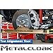 Metalcloak DIY Steering/Toe Alignment Kit, Accurate Readings, CNC Formed, Quick and Easy Measurements, Gold Zinc Finish, Made in USA