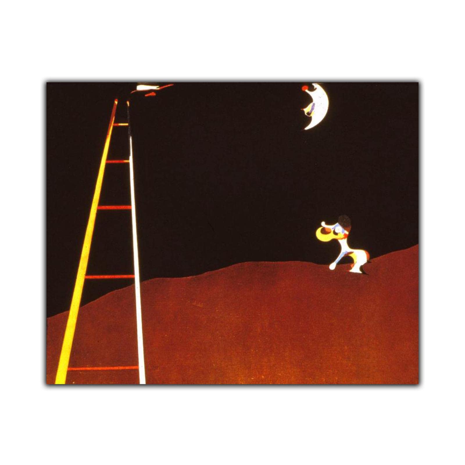 Amazon.co.jp: 絵画のキャンバスの壁の芸術の壁の写真。ジョアン・ミロ