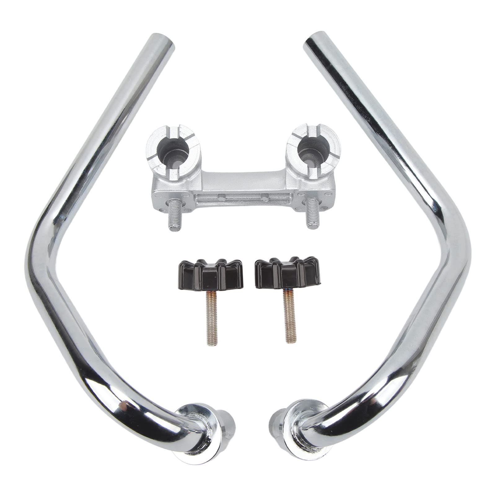 Système de guidon de moto réglable de 22 mm, système de barre de poignée de répartiteur de moto de direction en acier inoxydable pour Z50A Mini Trail CT70 Trail
