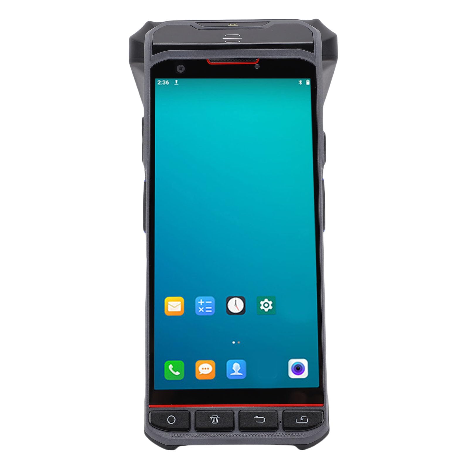 Scanner de Codes-Barres Portatif WiFi5, Lecteur 1D 2D Durable à Grande Vitesse pour L'inventaire au Détail, écran Tactile de 5,5 Pouces