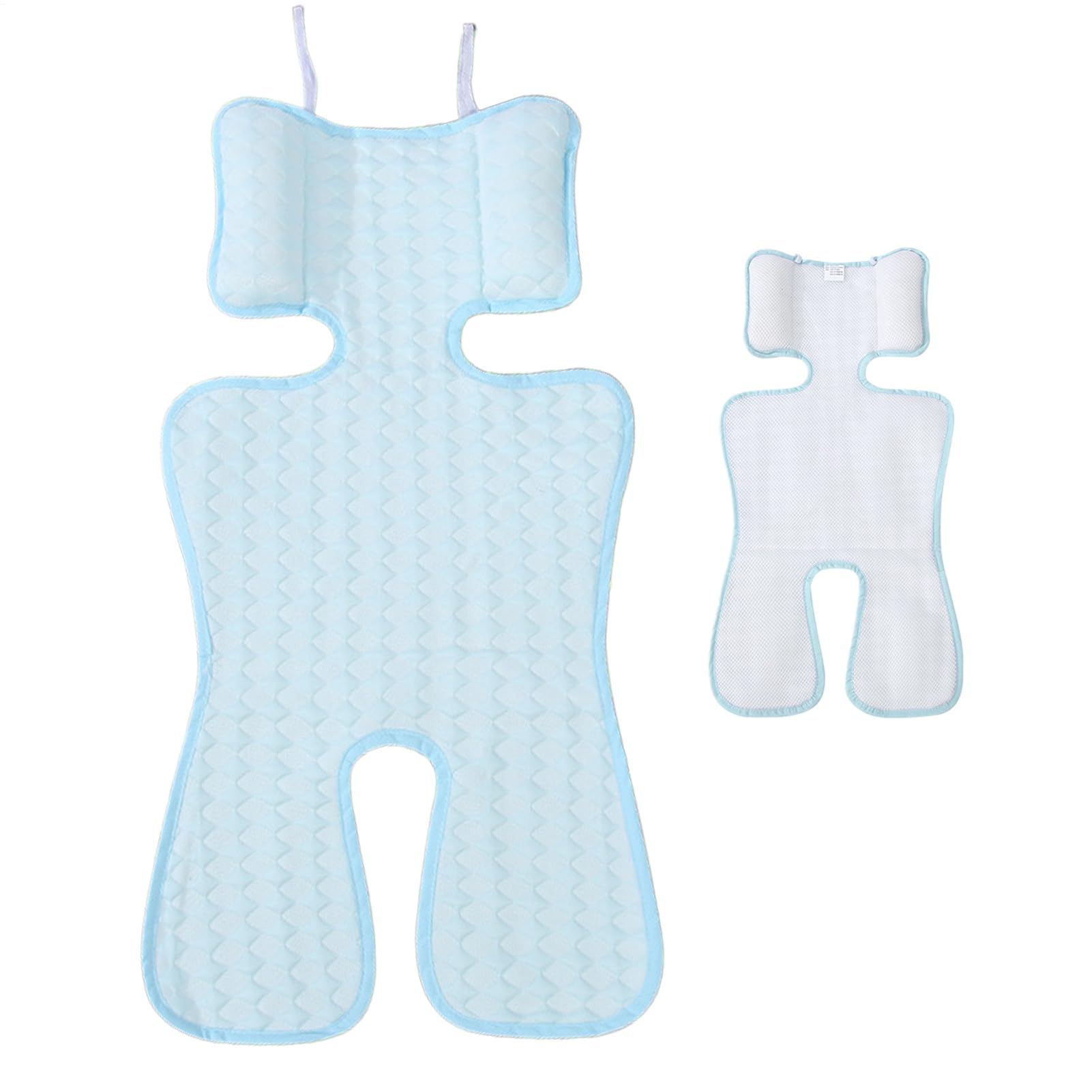 cStroller Kühlkissen für Babys, wiederverwendbare Kühlmatte, 1200D Eisseide und 600D Eisseide, verwoben, atmungsaktiv, Kühlkissen, ideal für Kinderwagen, Kindersicherheitssitz und Kleinkinderhochstuhl