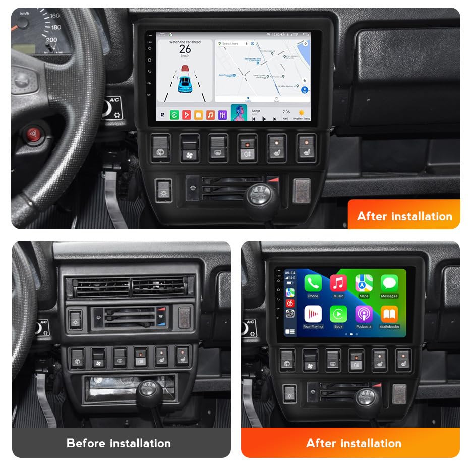 Remplacement Stéréo Niva 1993-2018 Android 15.0 écran tactile - 2