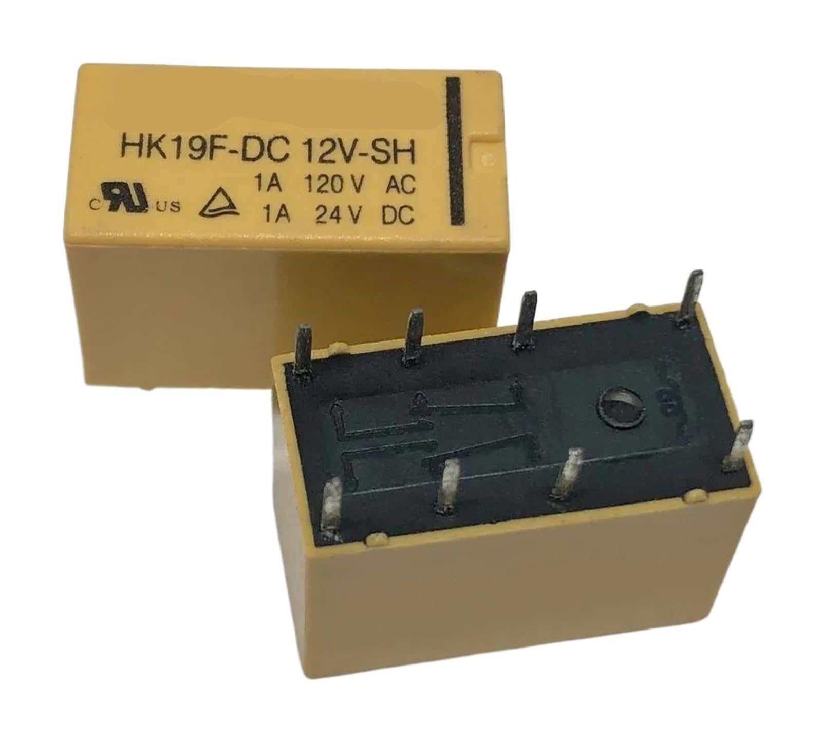 Relé de 8 pines HK19F-DC12V-SH de alta precisión para control de circuitos 3