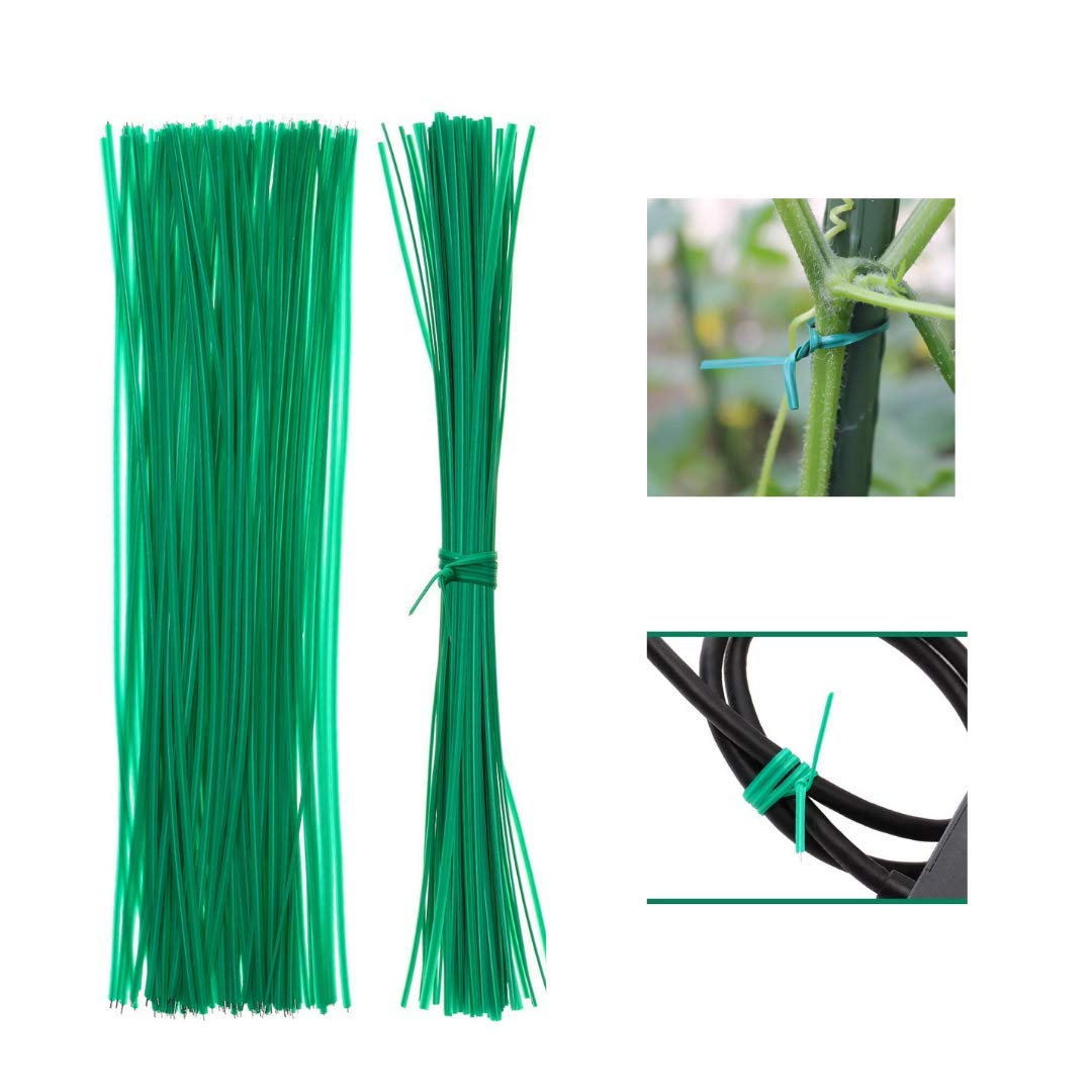 Buy 100pcs garden twist ties support wire for climbing s trees moss