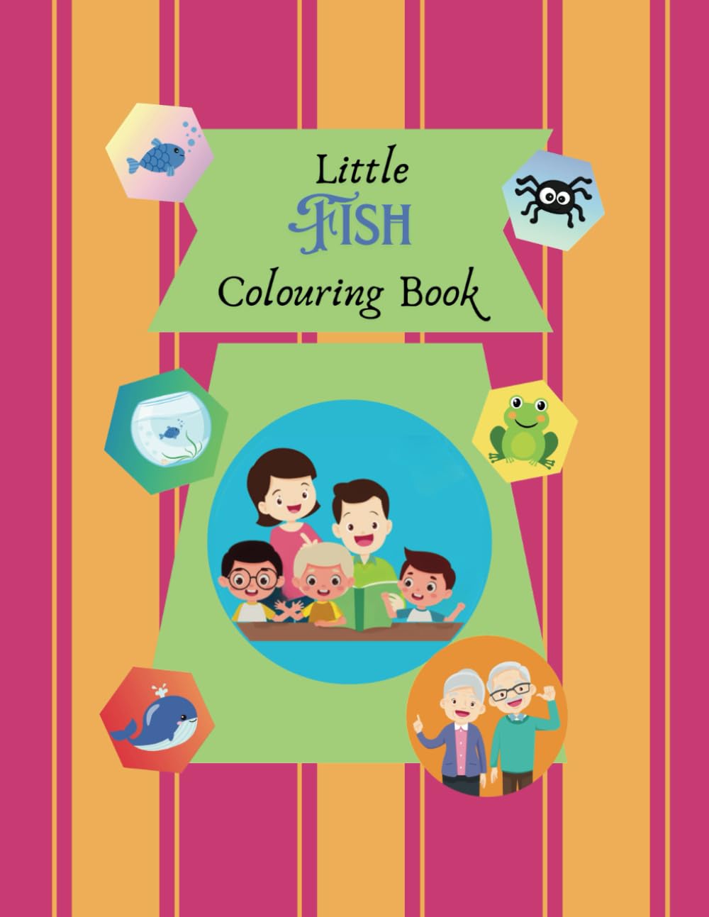 Little Fish Colouring Book