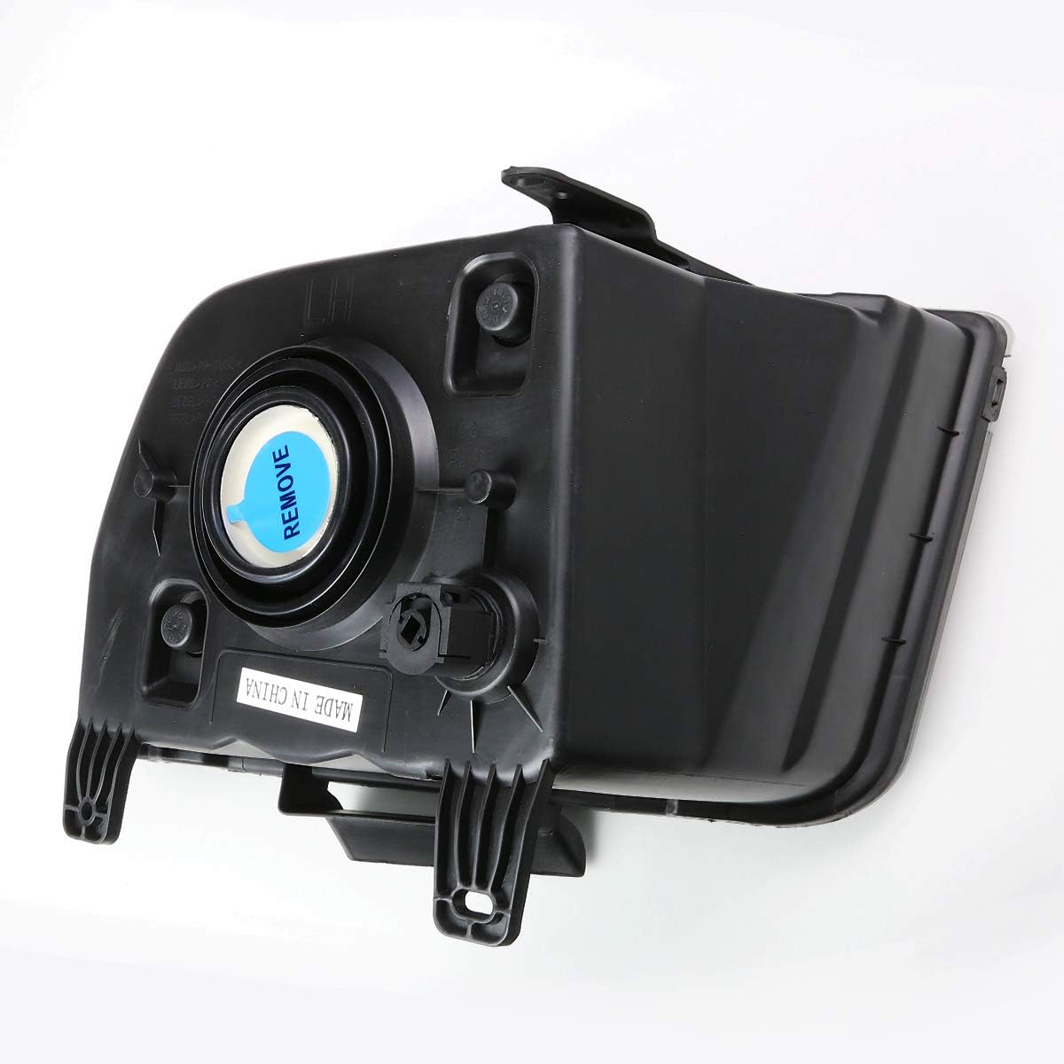 Auto Dynasty Compatible with Ford Mustang 5th Gen Pair of Black Housing Clear Corner Headlight+LED 3rd Brake Light