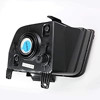 Vista 4 de DNA MOTORING HL-OH-FM05-BK-CL1 Reemplazo de faros delanteros de carcasa negra compatible con Mustang 05-09
