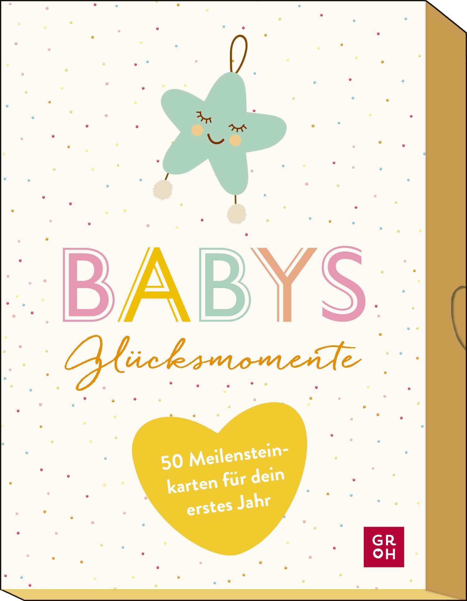 Babys Glücksmomente Meilensteinkarten – 50 Karten fürs erste Jahr