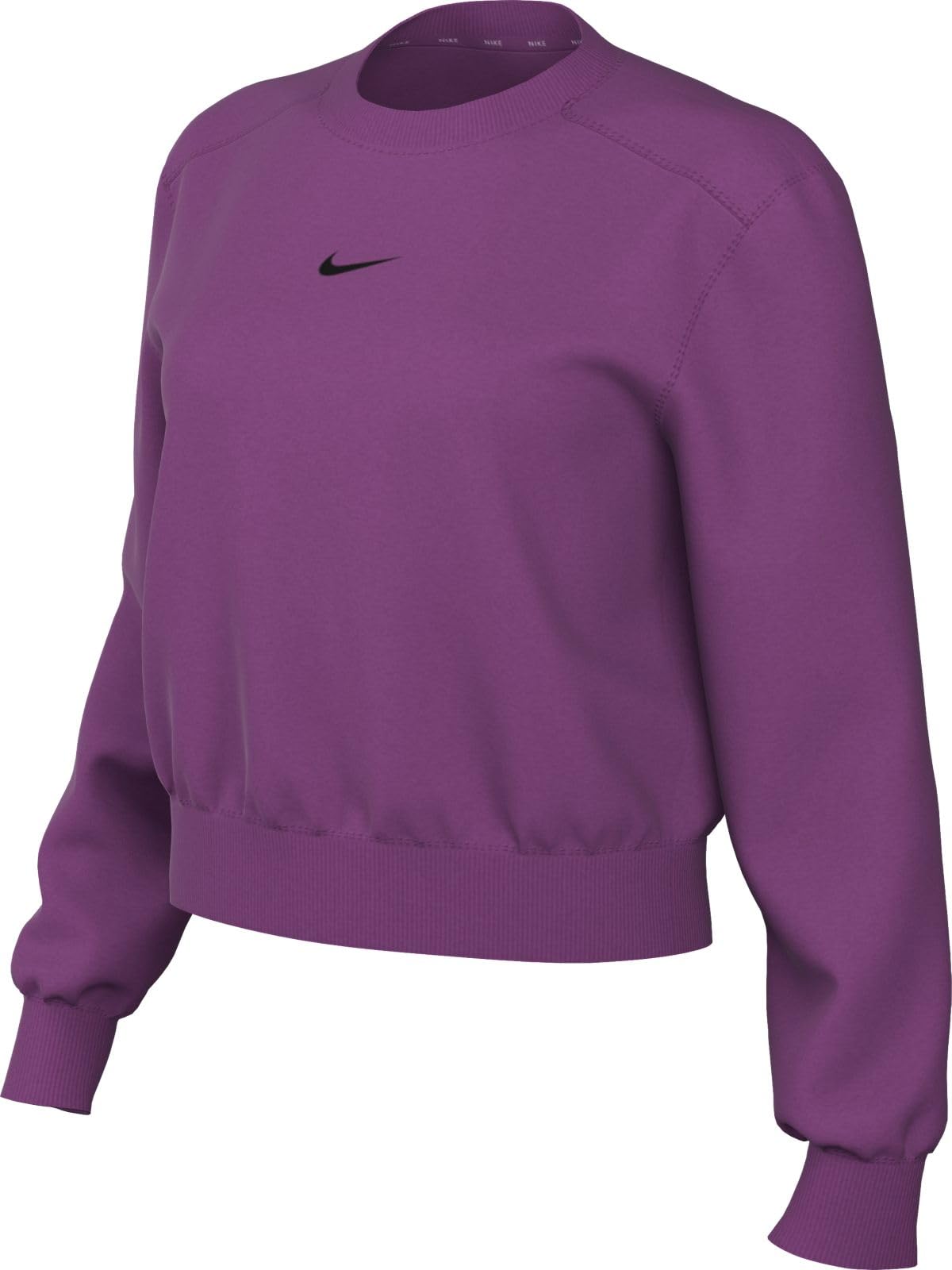 Nike Women's Dri-FIT One French Terry Crew Neck Sweatshirt