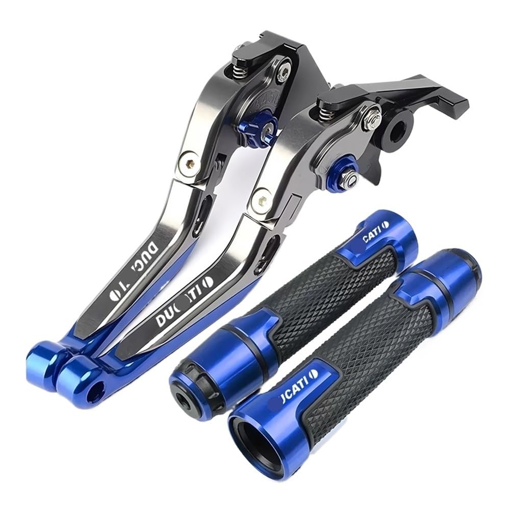 NHGFdfs Motorcycle Clutch Brake Lever for Du&Cati 696 796 695 620 400 Motorcycle CNC Foldable Extendable Brakes Clutch Levers